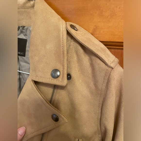 Banana Republic Vegan Suede Moto Jacket - Picture 7 of 7